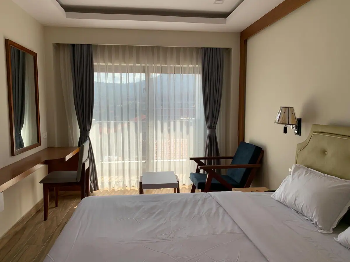 Premier room opening onto a private balcony